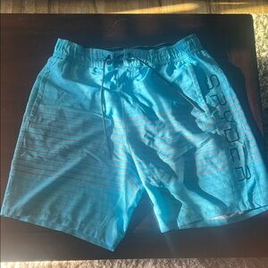 Spyder Light Blue Board Shorts